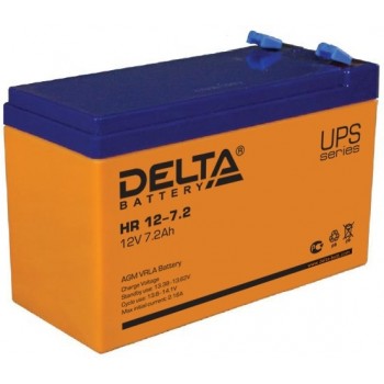 Свинцово кислотный аккумулятор Delta HR 12-7.2