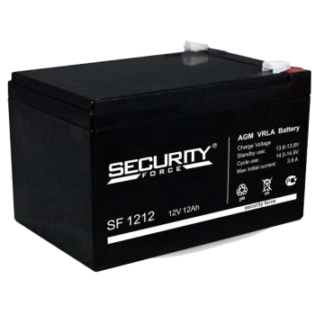 Свинцово кислотный аккумулятор Security Force SF 1212