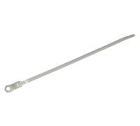 Стяжка кабельная (хомут) 200х3,6 мм бесцветный, с отверстием