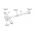 PERCo-RF14 Рама монтажная для турникета роторного полноростового PERCo-RTD-14