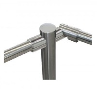 PERCo-BH02 0-11 Патрубок поворотный для крепления поручней (в комплекте с крепежом и поворотной частью)