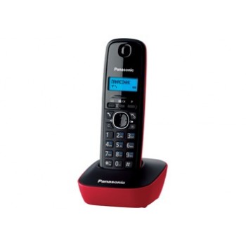 Радиотелефон Panasonic KX-TG1611RuR, красный