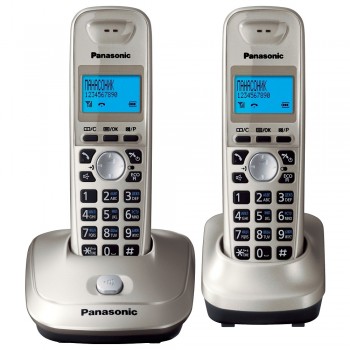 Радиотелефон Panasonic DECT KX-TG2512RuN (2 трубки в комплекте)