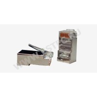 Джек RJ-45 8P-8C CAT5e (с экраном)